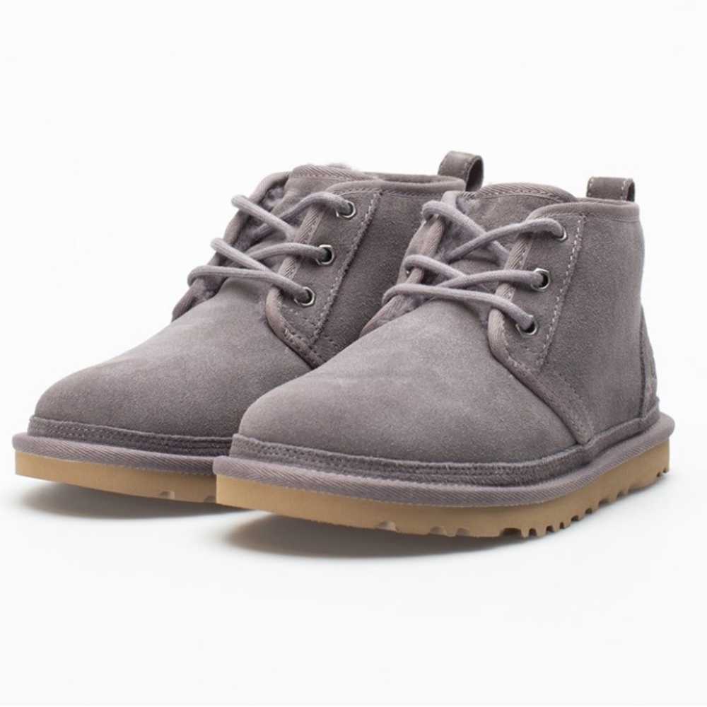 🚨CLEAR OUT🚨  Ugg Classic Neumel Shearling Boot Grey/Purple Suede size 7